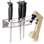 5 Position Pipette Bracket with Magnets by Poltex PETG Lab Rack-0