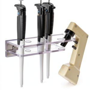 5 Position Pipette Bracket with Magnets by Poltex PETG Lab Rack-0