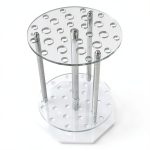 Pipette Rack LZKW 28-Hole Plexiglass Lab Holder Students Teachers-0