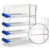 Acrylic Pipette Rack FOUR ES Scientific – Wall‑Mounted 4‑Compartment-3