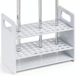 Weysat Pipette Rack Acrylic Stand 9 x 7 x 4.3 in 50 Place Lab-0