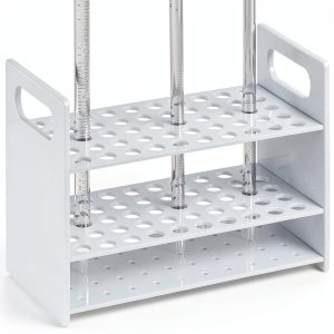 Weysat Pipette Rack Acrylic Stand 9 x 7 x 4.3 in 50 Place Lab-0