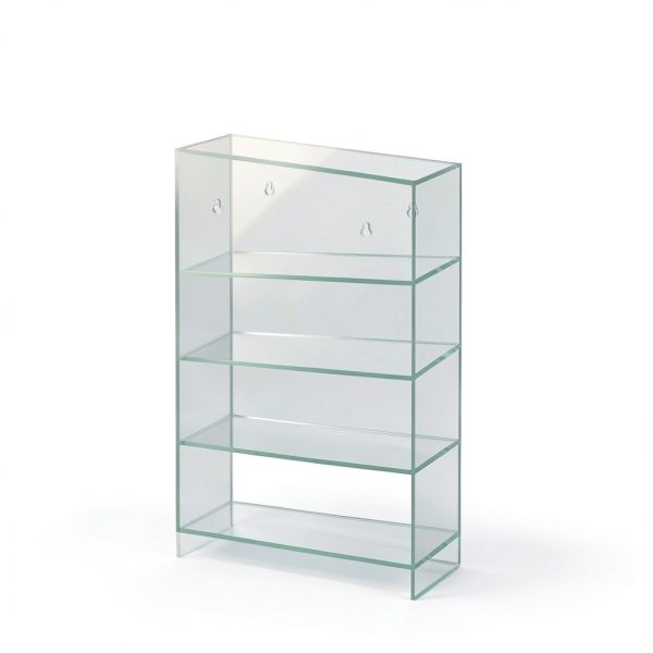 Clear Acrylic Pipette Rack DoubleFill 4-Compartment Sealed Base-2