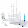 Weysat Pipette Rack Acrylic Stand 9 x 7 x 4.3 in 50 Place Lab-5