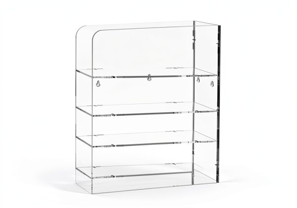 Acrylic Pipette Rack FOUR ES Scientific – Wall‑Mounted 4‑Compartment-2