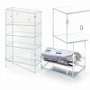 Clear Acrylic Pipette Rack DoubleFill 4-Compartment Sealed Base-4